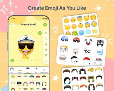 DIY Emoji: Funny Emoji Maker APK screenshot 1