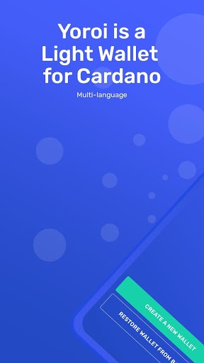 Yoroi - The Cardano Wallet APK screenshot 1