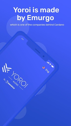 Yoroi - The Cardano Wallet APK screenshot 1