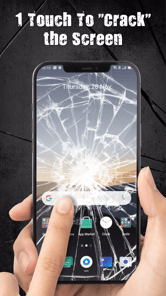 Broken Screen 4K Funny Pranks APK screenshot 1