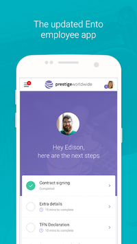 Ento Employee APK screenshot 1