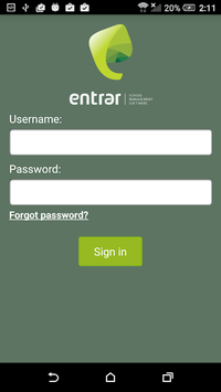 Entrar APK screenshot 1