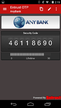 Entrust IdentityGuard Mobile APK screenshot 1 Entrust IdentityGuard Mobile APK screenshot 1