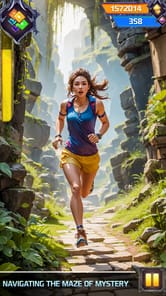 Runner Survival Lost Temple 3d APK screenshot 1