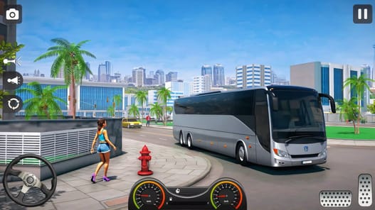 Coach Bus Driving APK screenshot 1