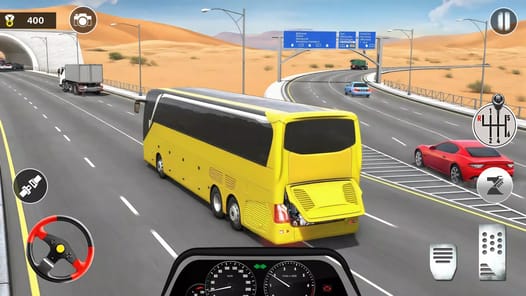 Coach Bus Driving APK screenshot 1