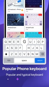 Keyboard OS 18 - Emojis APK screenshot 1 Keyboard OS 18 - Emojis APK screenshot 1