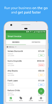 Smart Invoice: Email Invoices APK screenshot 1 Smart Invoice: Email Invoices APK screenshot 1