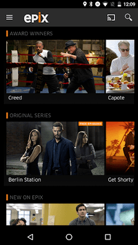 EPIX APK screenshot 1