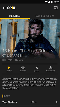 EPIX APK screenshot 1