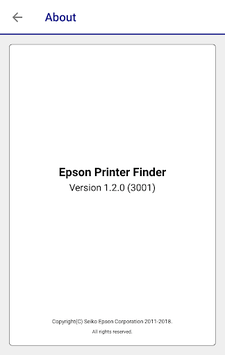 Epson Printer Finder APK screenshot 1 Epson Printer Finder APK screenshot 1