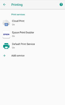 Epson Print Enabler APK screenshot 1