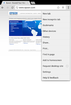 Epson Print Enabler APK screenshot 1