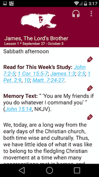 SDA Sabbath School Quarterly APK screenshot 1