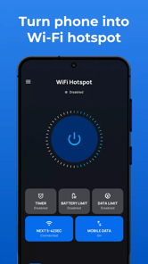 Portable WiFi - Mobile Hotspot APK screenshot 1