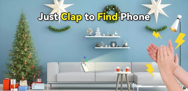 Find Phone by Clap, Whistle APK screenshot 1