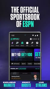 ESPN BET Sportsbook APK screenshot 1 ESPN BET Sportsbook APK screenshot 1