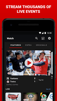 ESPN APK screenshot 1 ESPN APK screenshot 1
