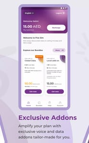 FiveSIM APK screenshot 1