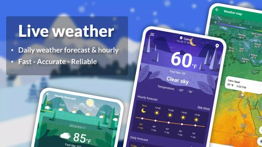 Live weather APK screenshot 1