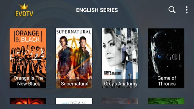 EVDTV PLAYER 2.1 APK screenshot 1