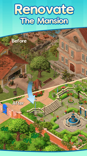 Merge Mansion - The Mansion Full of Mysteries APK screenshot 1