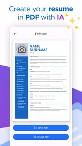 AI Resume Builder CV Maker PDF APK screenshot 1