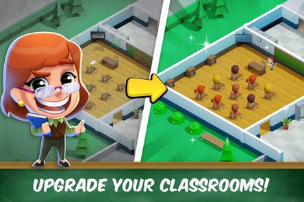 Idle High School Tycoon APK screenshot 1
