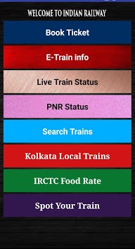 INDIAN RAILWAY APP APK screenshot 1