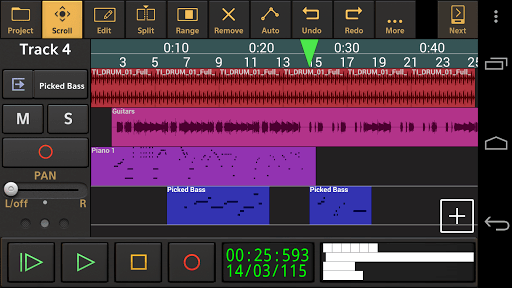 Audio Evolution Mobile Studio TRIAL APK screenshot 1