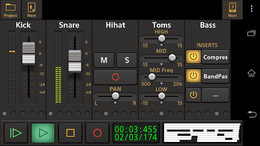 Audio Evolution Mobile Studio TRIAL APK screenshot 1