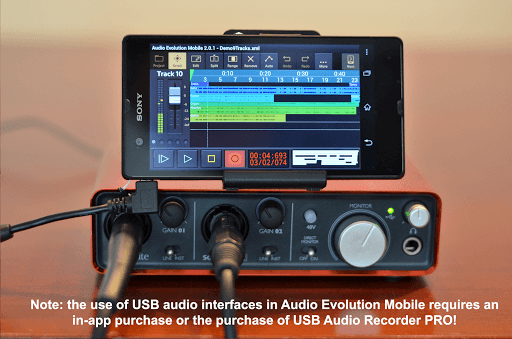 Audio Evolution Mobile Studio TRIAL APK screenshot 1