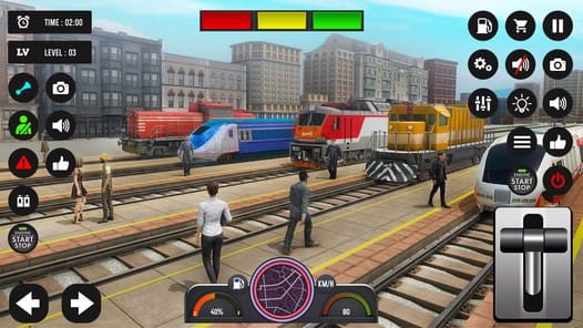 Train Driver 3D - Train Games APK screenshot 1