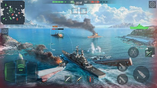 Force of Warships APK screenshot 1