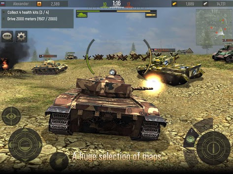 Grand Tanks: Tank Shooter Game APK screenshot 1