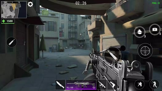 Modern Gun: Shooting War Games APK screenshot 1