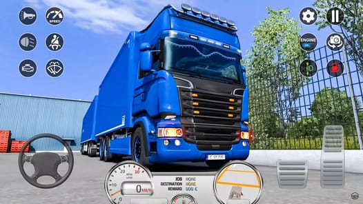 Europe Cargo Trucks Simulator APK screenshot 1