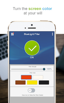 Eye Care - Blue Light Filter APK screenshot 1