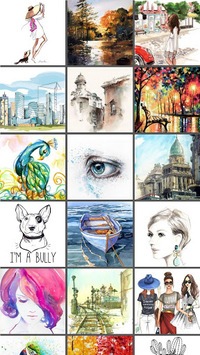 PaperColor : Paint Draw Sketchbook & PaperDraw APK screenshot 1