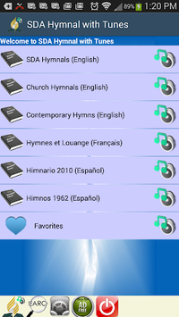 SDA Hymnal with Tunes APK screenshot 1