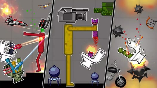 Ragdoll Dismounting Playground APK screenshot 1