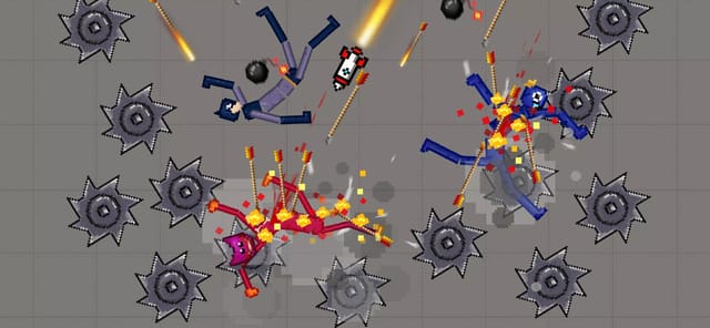 Ragdoll Dismounting Playground APK screenshot 1
