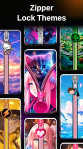 Zipper Lock Screen - ZippyLock APK screenshot 1