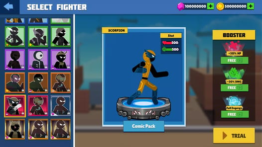 Supreme Stick: Merge Fighting APK screenshot 1