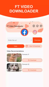 FT Video Downloader APK screenshot 1