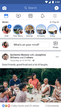 Facebook APK screenshot 1