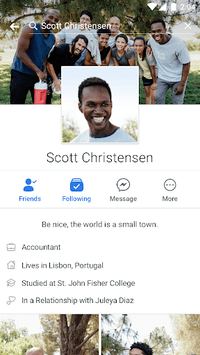 Facebook APK screenshot 1