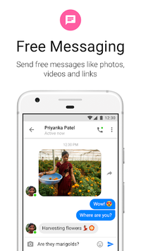 Messenger Lite: Free Calls & Messages APK screenshot 1