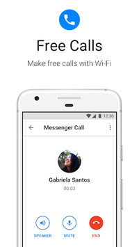 Messenger Lite: Free Calls & Messages APK screenshot 1