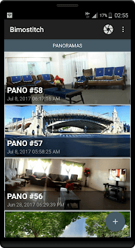 Bimostitch Panorama Stitcher APK screenshot 1